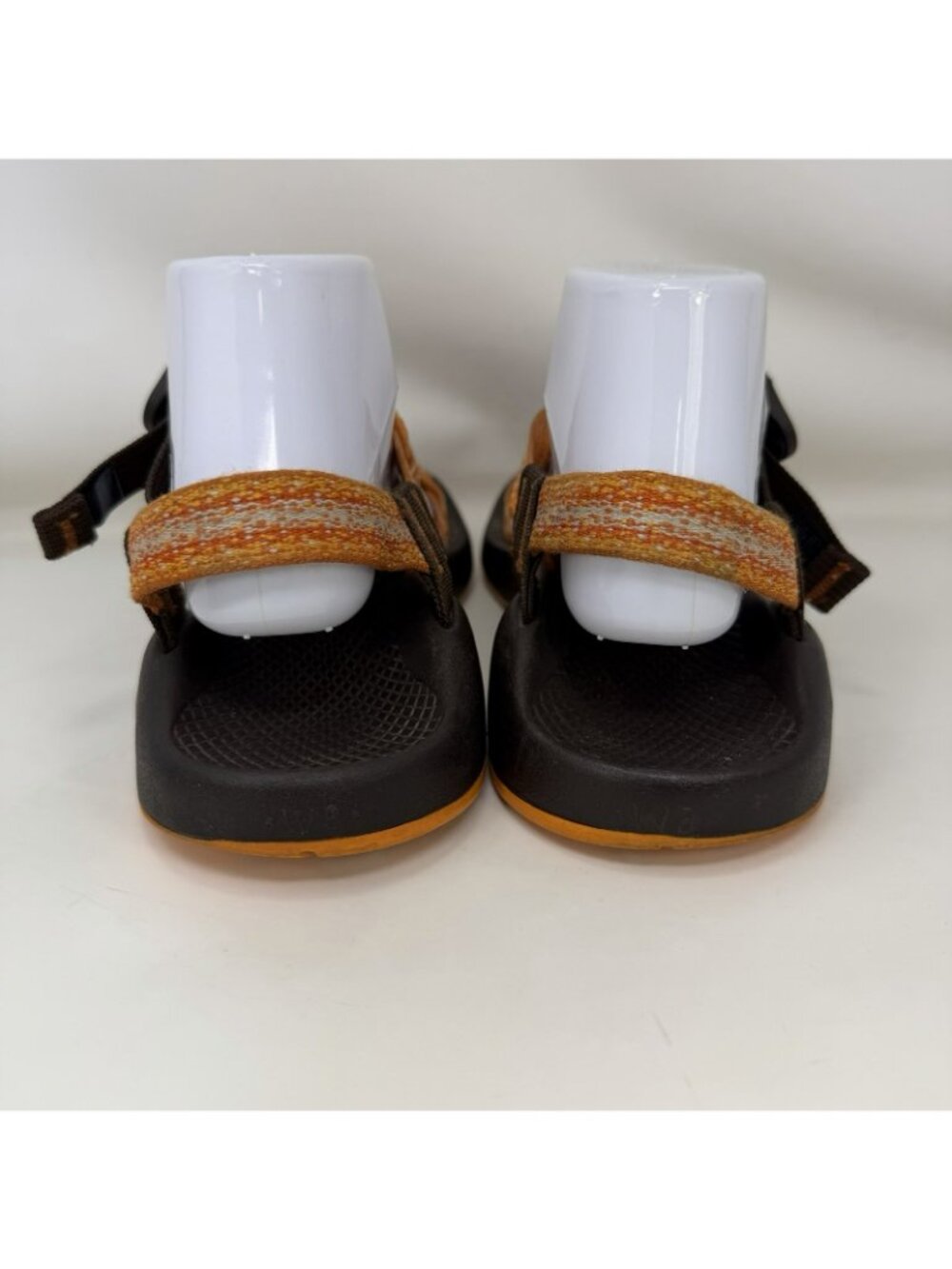 Chaco Sandals ZX3  Triple Strap Slingback Hiking Sandals Orange Women’s Size 8 - Picture 4 of 7